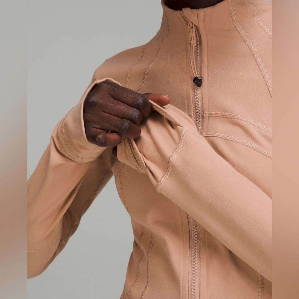 Lululemon Pink Clay Define Jacket Size 6 - Picture 4 of 11